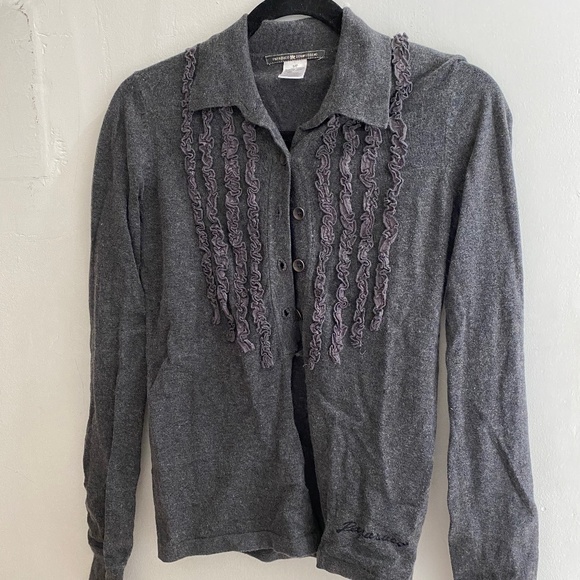 Parasuco Grey Cardigan - Picture 1 of 2